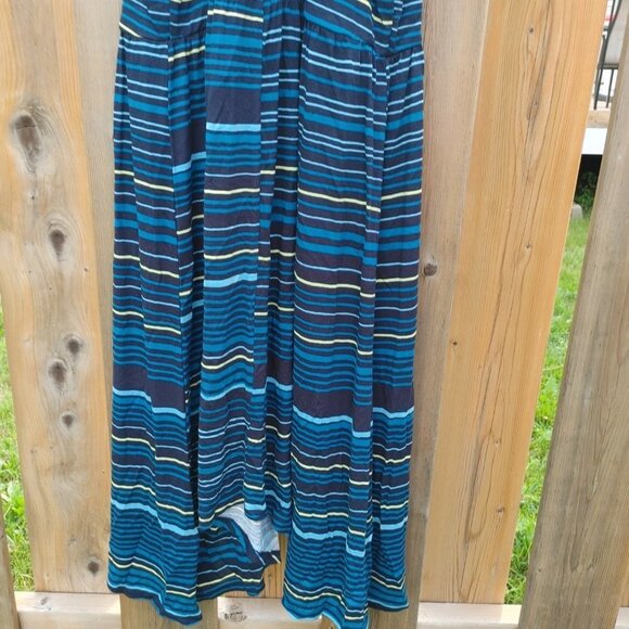 JOE FRESH Sun Dress Size Large Maxi Dress Stripe BNWT - Picture 4 of 8